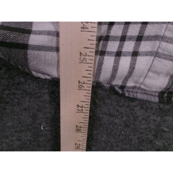 Field tream Shirt Womens S Black White Plaid Flannel Outdoor Causal Camp - Picture 5 of 9